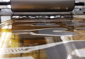 Production of printed pressure sensors 